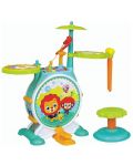 Hola Toys Drums - Pe suport cu taburet - 1t