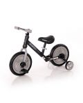 Bicicleta de echilibru Lorelli - Energy 2 în 1, negru și gri - 1t