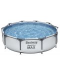 Piscina Bestway - Steel Pro,305 x 305 x 76 cm, cu pompa de filtrare - 1t