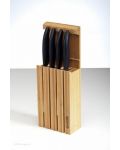 Bloc de cuțite din bambus KYOCERA - 4t