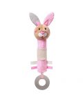 Jucărie care scârțâie cu teether Babyono - Julia the Bunny - 1t