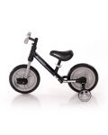 Bicicleta de echilibru Lorelli - Energy 2 în 1, negru și gri - 2t