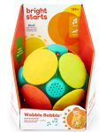 Jucărie pentru bebeluși Bright Starts - Mingiuță, Wobble Bobble - 3t
