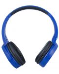 Căști wireless cu microfon Trevi - DJ 12E50 BT, albastre - 3t
