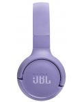 Căști fără fir cu microfon JBL - Tune 520BT, violet+ - 3t