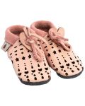 Pantofi pentru bebeluşi Baobaby - Sandals, Dots pink, mărimea XS - 2t