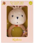 Sonerie pentru copii cu inel Kaloo - Bunny Poppy - 2t