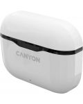 Casti wireless Canyon - TWS-3, albe - 2t