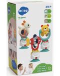 Jucărie activă pentru copii cu aspirator Hola Toys - Ursul acrobat - 3t