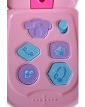 Jucarie pentru copii Moni Toys - Telefon cu capac, roz - 4t