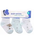 Ciorapi de vara pentru bebelusi KikkaBoo - Dream Big, 1-2 ani, 3 buc, Blue - 1t