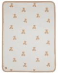 Jollein Pătură de pluș pentru copii - Ursuleț de pluș, 75 x 100 cm - 1t