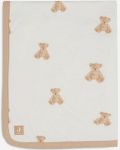 Jollein Pătură de pluș pentru copii - Ursuleț de pluș, 75 x 100 cm - 3t