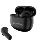 Casti wireless Canyon - TWS5, negre - 1t
