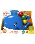 Jucărie pentru bebeluși Bright Starts - Balenă cu bile - 3t