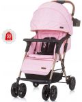 Cărucior de vară Chipolino Baby Summer Stroller - April, Pink Water - 1t