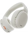 Căști wireless Skullcandy - Crusher 2, ANC, Bone/Orange - 1t