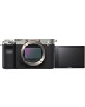 Aparat foto Mirrorless Sony - Alpha 7C, 24.2MPx, Silver - 3t