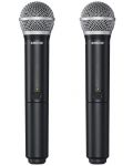 Sistem de microfoane fără fir Shure - BLX288E/PG58-K3E, negru - 2t