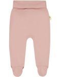 Bio Baby - Bumbac organic, 80 cm, 9-12 luni, roz - 1t