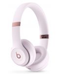 Căști wireless cu microfon Beats - Solo 4, Cloud Pink - 5t