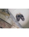 Pantofi pentru bebeluşi Baobaby - Moccasins, grey, mărimea S - 3t