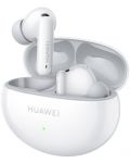 Căști wireless Huawei - FreeBuds 6i, TWS, ANC, albe - 2t