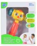 Jucărie muzicală pentru bebeluși Hola Toys - Ciocan - 3t