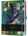Бележник Castelli Eden - Lily, 13 x 21 cm, linii - 1t