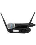 Sistem de microfon wireless Shure - GLXD24+/B87A, negru - 1t
