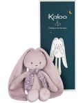 Jucărie de pluș pentru bebeluși Kaloo - Iepuraș, roz - 3t