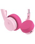Căști wireless cu microfon Defunc - Mondo Freestyle, roz - 3t