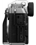 Aparat foto fără oglindă Fujifilm - X-T5, 18-55mm, Silver - 5t