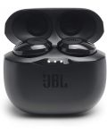 Casti wireless cu microfon JBL - T125TWS, negre - 2t