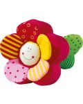 Jucărie moale pentru copii Haba, floare și fluture - 1t