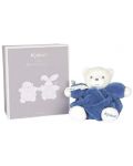 Jucărie moale pentru bebeluși Kaloo - Ursuleț, albastru ocean, 18 cm - 3t