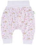 Pantaloni pentru bebeluşi Bio Baby - 92 cm, 18-24 luni, roz - 1t