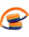 Casti wireless BuddyPhones - SCOUT PLAY, albastre/portocalii - 3t