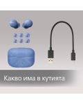 Căști wireless Sony - LinkBuds S, TWS, ANC, albastre - 11t