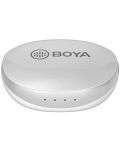 Casti wireless Boya - BY-AP100-W, TWS, albe - 4t