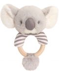 Zornaitoare pentru bebelusi Keel Toys Keeleco - Koala, inel, 14 cm - 1t