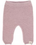 Pantaloni pentru copii Lassig - 50-56 cm, 0-2 luni, roz - 1t