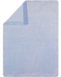 Pătură pentru copii Interbaby - Coral Fleece, albastru, 80 x 110 cm - 3t