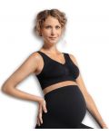 Sutien gravide, fara cusaturi Carriwell, marimea M, negru - 3t