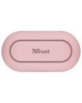 Casti wireless Trust - Nika Touch, TWS, roz - 8t