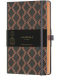 Castelli Copper & Gold - Cupru grecesc, 13 x 21 cm, căptușit - 1t