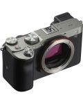 Aparat foto Mirrorless Sony - Alpha 7C, 24.2MPx, Silver - 6t