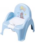 Scaun pentru oliță pentru copii Tega Baby - Forest Fairy Tale, albastru - 1t