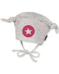 Pălărie din tricot pentru bebeluși Sterntaler - 41 cm, 4-5 luni, la stele - 1t