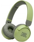 Casti cu microfon pentru copii JBL - JR310 BT, wireless, verzi - 1t